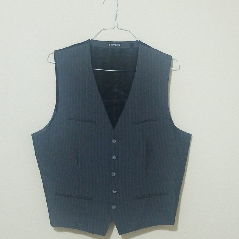 Gray Vest - image 1